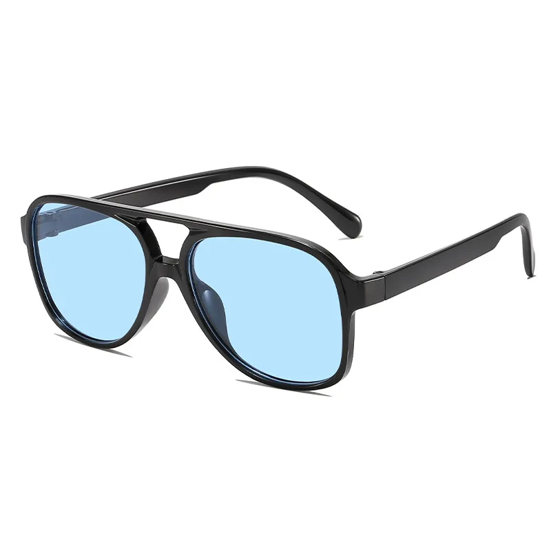 retro double beam sunglasses new trendy personalized big frame internet celebrity toad sunglasses 4.webp
