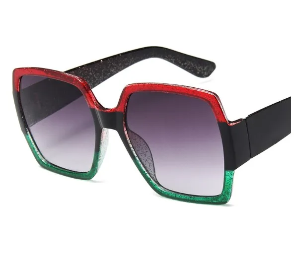 retro geometric ac uv400 protection square full frame women s sunglasses 3.webp